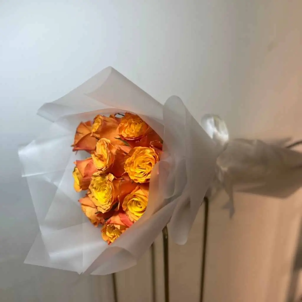 Orange Rose Bouquet